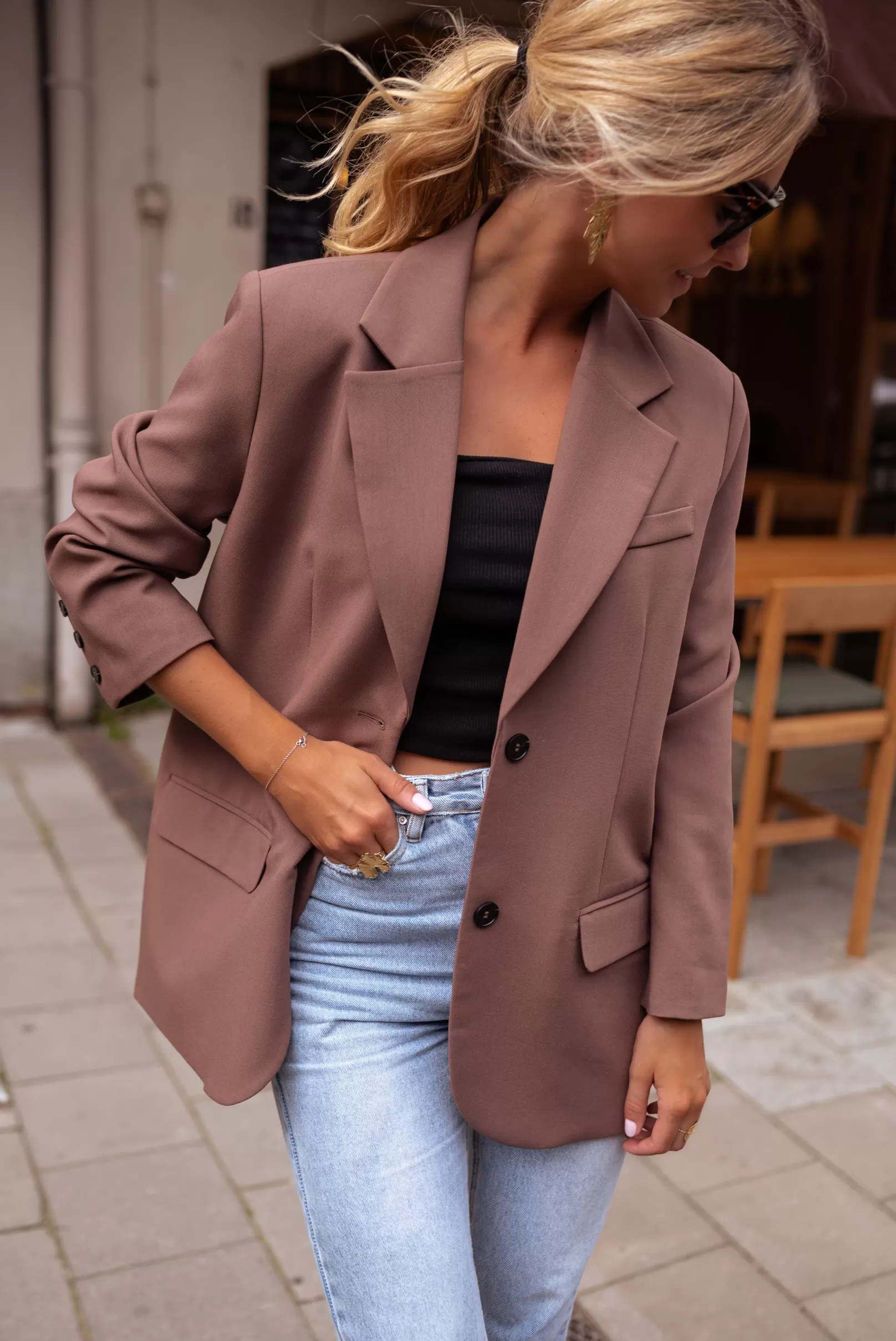 Femme Easy Clothes Blazers-Blazer Lucia -