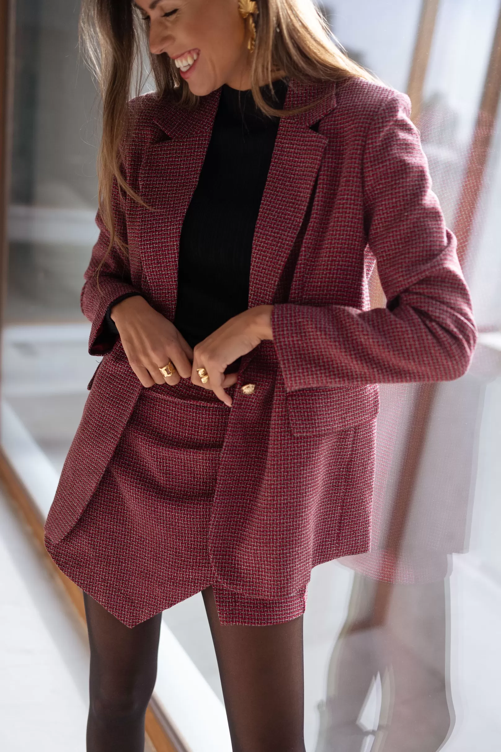 Femme Easy Clothes Blazers-Blazer Vanya -