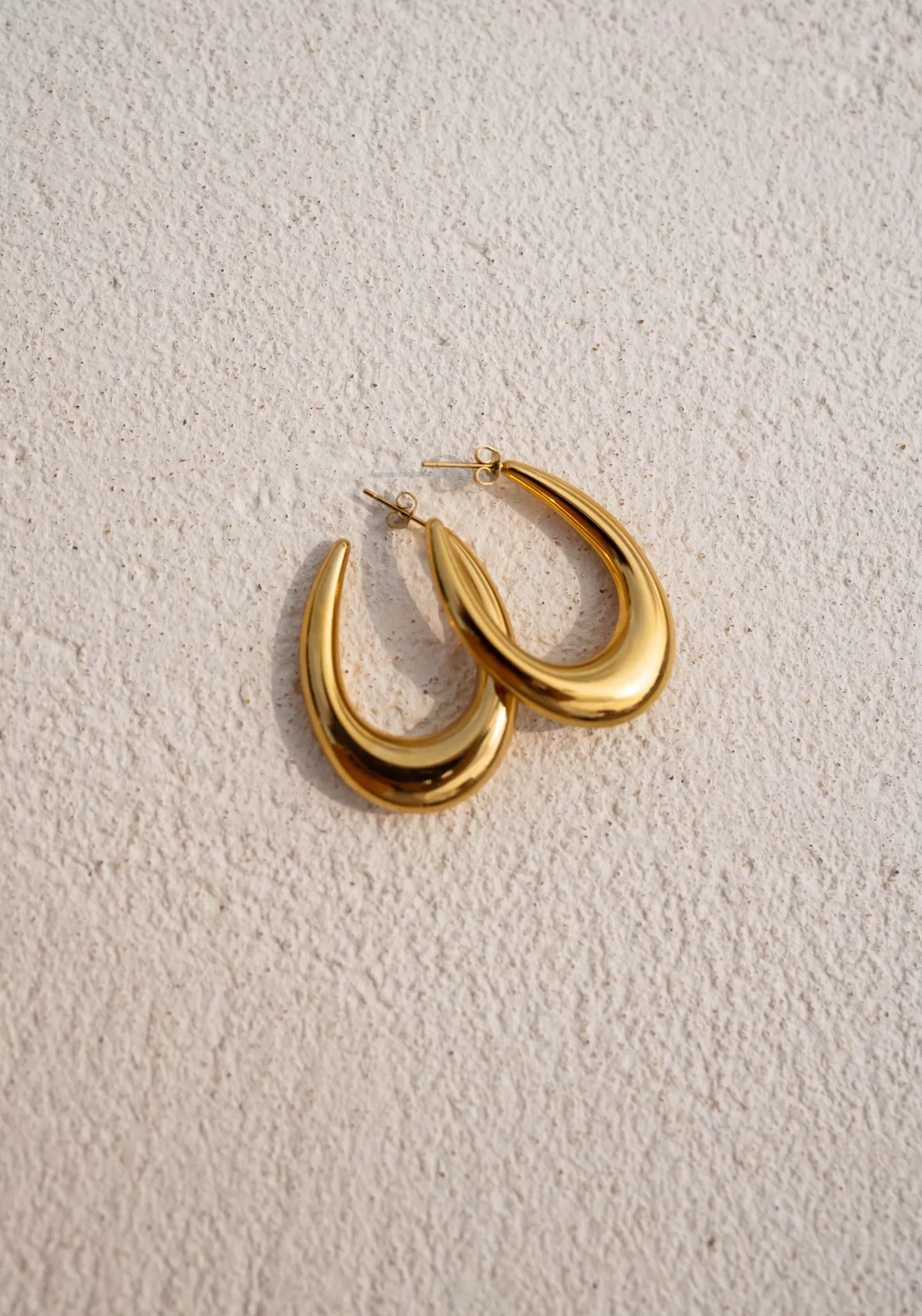 Easy Clothes Boucles d'oreilles-Boucles D’Oreilles Dorées - Lowik - Bijoux