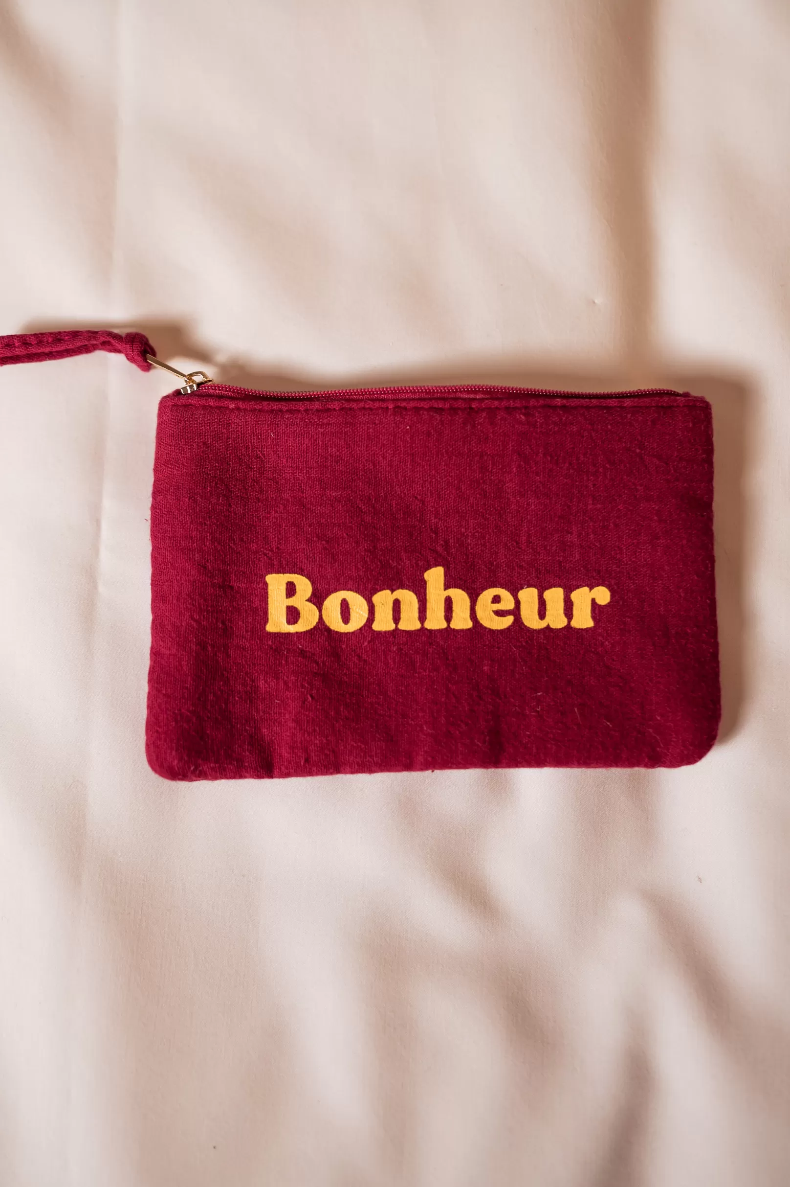 Easy Clothes Sacs & Pochettes-Pochette Bonheur - Bordeaux - Accessoires