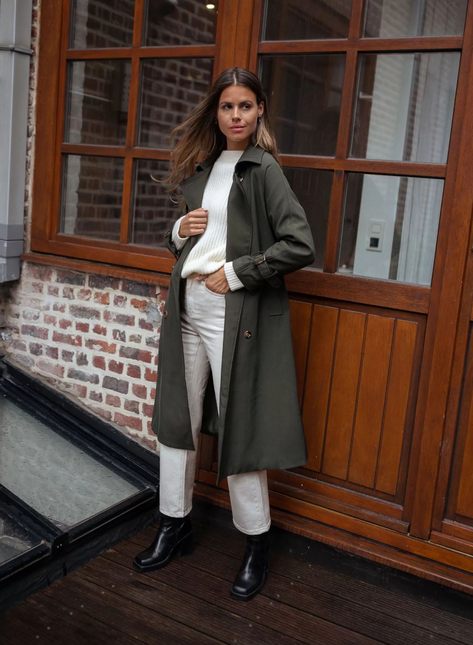 Femme Easy Clothes Vestes & Manteaux-Trench Charline -