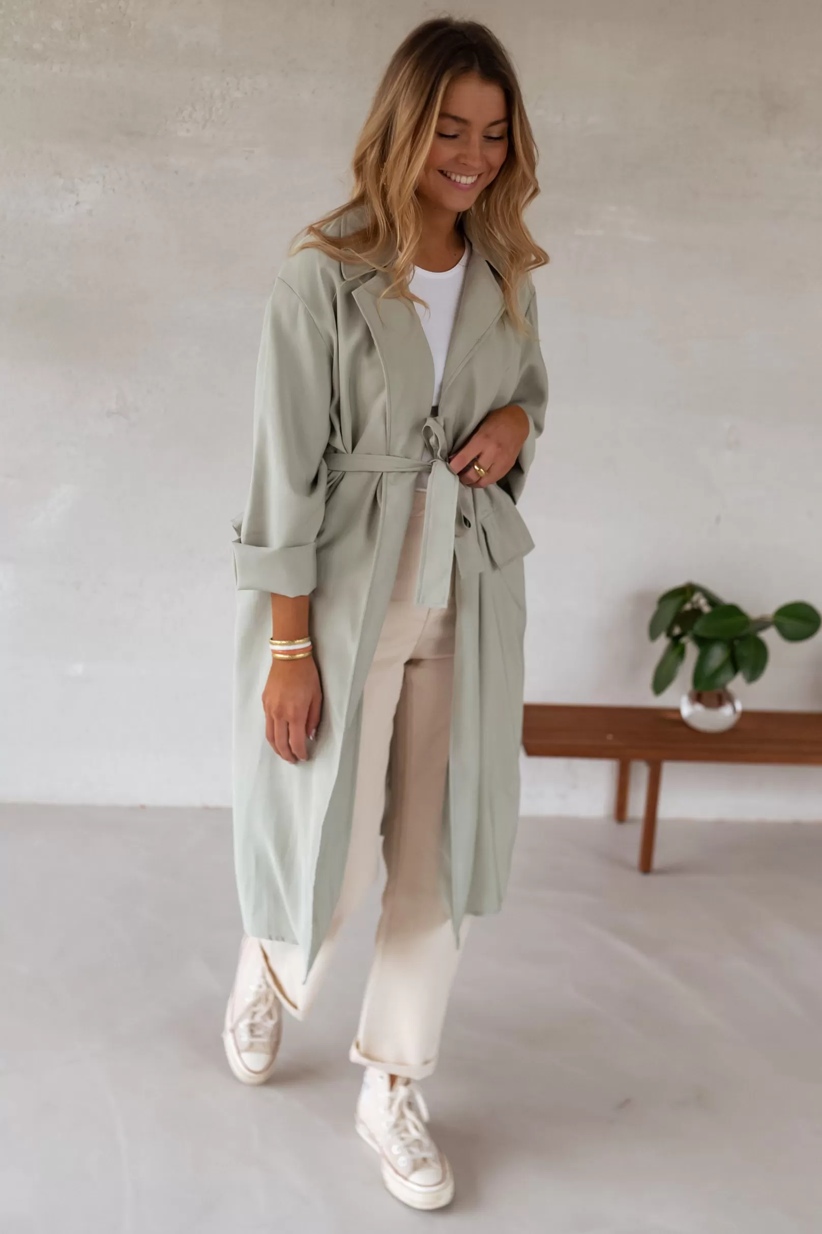 Femme Easy Clothes Vestes & Manteaux-Trench Chris -